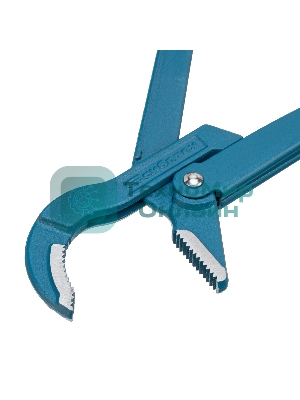 Ключ Сибртех трубный рычажный №2 1.5'' с изогнутыми губками