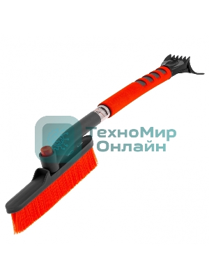 Щетка-сметка для снега со скребком, поворотная голова, 510 мм Stels