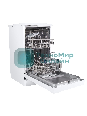 Посудомоечная машина Maunfeld MWF08S, белый, 44.8 см, 9 компл., 49 дБ, класс A+