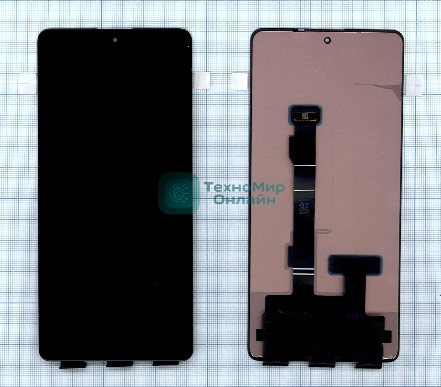 Дисплей для Xiaomi Poco X5 Pro 5G, Redmi Note 12 Pro 5G, 12 Pro Plus 5G в сборе с тачскрином черный