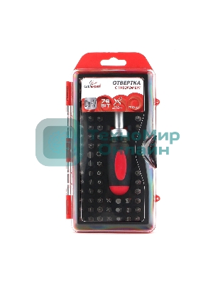 Отвертка с набором бит Cablexpert TK-SD-371 (79 предметов)