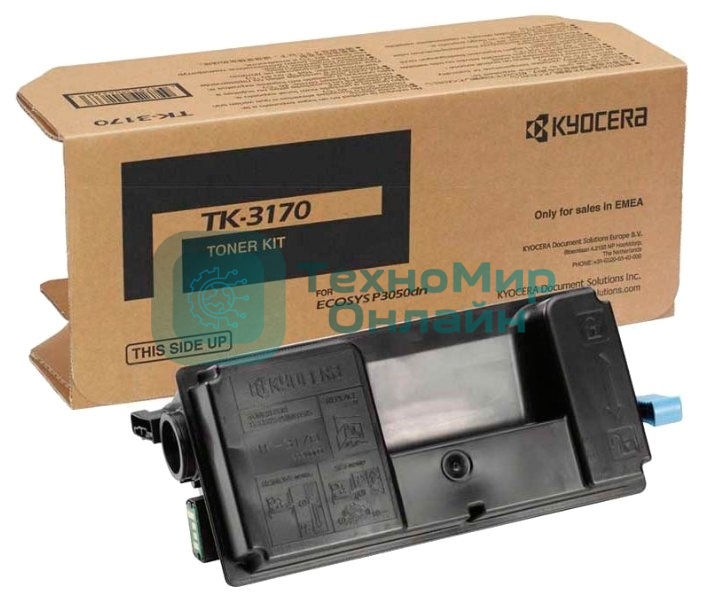 Картридж лазерный Kyocera TK-3170 (1T02T80NL0/1T02T80NL1) черный для P3050DN/P3055DN/P3060DN 15500 стр.