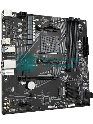 Материнская плата Gigabyte B550M K, AM4, AMD B550, 4xDDR4, 4xSATA, 2xM.2, 1xPCIe 4.0 x16, 1xPCIe x1, 1xHDMI, 1xDP, 1x 1Gb LAN, 4xUSB-A 3.2 Gen 1, 4xUSB-A 2.0, 3x3.5 мм, 7.1, mATX