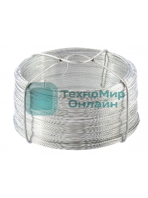 Проволока стальная Сибртех, оцинкованная 0,5 мм, длина 200 м