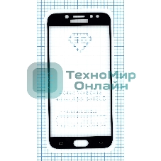 Защитное стекло для Samsung Galaxy J7 черный