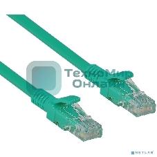 Патч-корд UTP cat.5e, 3м ExeGate зеленый