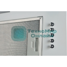 Вытяжка встраиваемая Monsher Angers 60 Blanc, 54 см, 800 куб. м/ч, 45 дБ