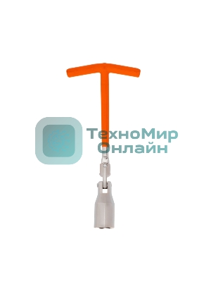 Ключ свечной Rexant Т-образный с карданным шарниром, 21х250 мм