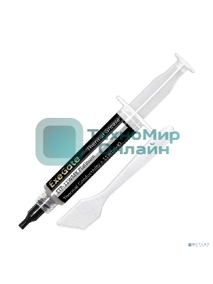 Термопаста ExeGate ETP-11WMK Platinum (11 Вт/(м•К), 8г, шприц с лопаткой)