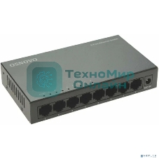 Коммутатор Osnovo SW-8F 8x100 Мбит/с неуправляемый