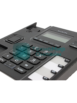 Телефон проводной Alcatel T56 черный АОН, Display, Flash, Recall, Wall mt.