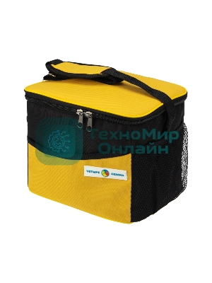 Сумка-холодильник ЧЕТЫРЕ СЕЗОНА 80-0282 объемом 10 л. (2 слоя утепления) с карманами