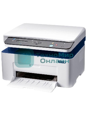 МФУ лазерное Xerox WorkCentre 3025BI (WC3025BI#), A4, ч/б, печ. до 20 стр/мин., скан. до 17 стр/мин. (ч/б) 4 стр/мин. (цвет), 1200 x 1200 dpi (печать) 600 x 600 dpi (скан.), Wi-Fi, USB, Air Print