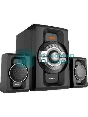 Микросистема Hyundai H-MS1403 черный 60Вт FM USB BT SD