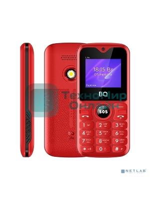 Мобильный телефон BQ 1853 Life черный/красный