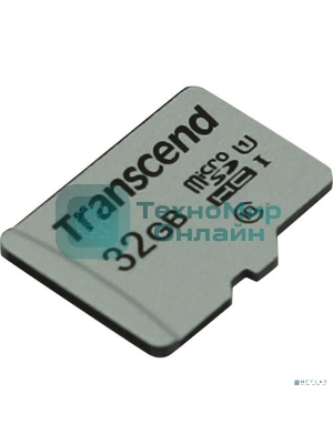 Флеш карта microSD 32Gb Transcend microSDHC Class 10 UHS-1 U1, (без адаптера), TLC