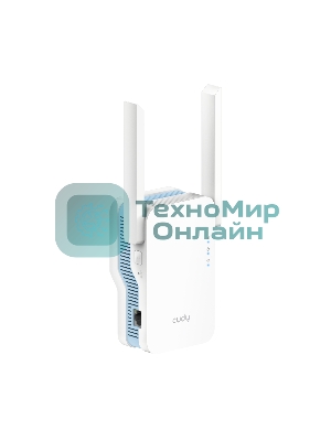 Повторитель беспроводного сигнала Cudy RE1200 AC1200 10/100BASE-TX/Wi-Fi белый