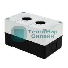 Корпус КП 102 2 кнопки белый EKF cpb-102-w