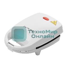 Вафельница Galaxy Line GL 2970, белый, с несъемными пластинами, 650 Вт