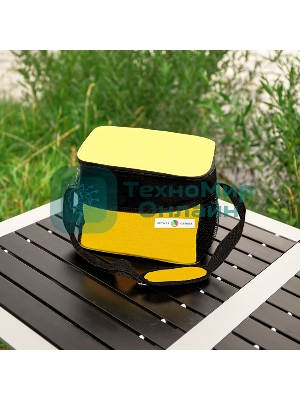 Сумка-холодильник ЧЕТЫРЕ СЕЗОНА 80-0282 объемом 10 л. (2 слоя утепления) с карманами