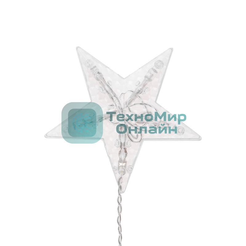 Гирлянда Neon-night Бахрома со снежинками 2,4х0,9м, 150 LED, белый, с контроллером 8 режимов, 230В