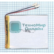 Аккумулятор Li-Pol (батарея) 4x80x100мм 3pin 3.7V/3900mAh