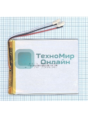 Аккумулятор Li-Pol (батарея) 4x80x100мм 3pin 3.7V/3900mAh