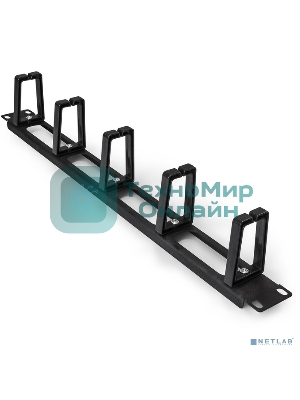 Кабельный органайзер ExeGate CM19-1U-5R (горизонтальный 19