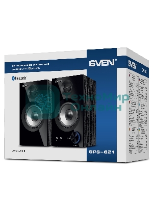 Акустическая система SVEN АС SPS-621, черный (28 Вт, Bluetooth)