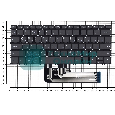 Клавиатура для ноутбука Lenovo ThinkBook 13s G2 G3 черная