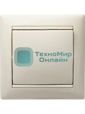 Выключатель Legrand 774301 Valena простой 10 Ax (слоновая кость)