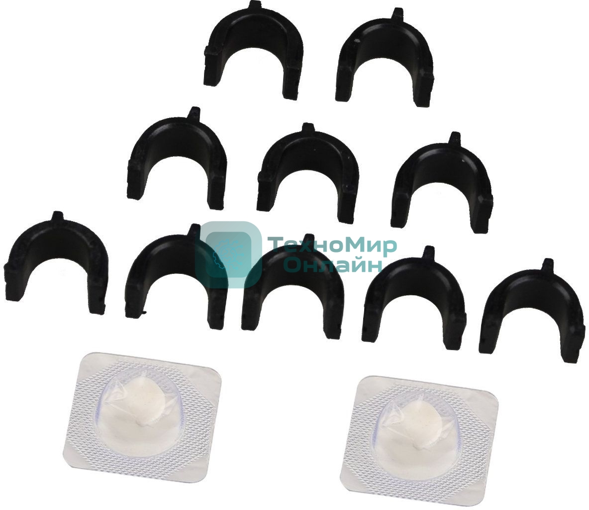 Комплект бушингов CET CET2490R для HP LJ Enterprise 600 M601/M602/M630 резинового вала (упак.:2шт)