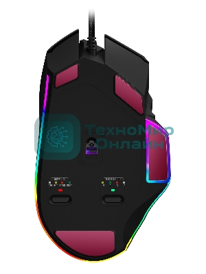 Мышь проводная A4Tech Bloody W95 Max черный, 12000 dpi, USB, кнопки - 10