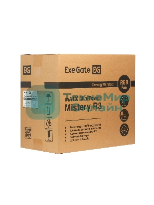 Компьютерный корпус Minitower ExeGate Mistery R3-NPX600