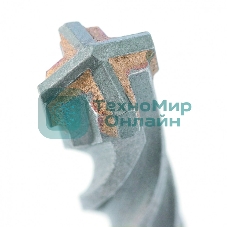 Бур по бетону Matrix, 6 x 110 мм, SDS PLUS c крестовой пластиной