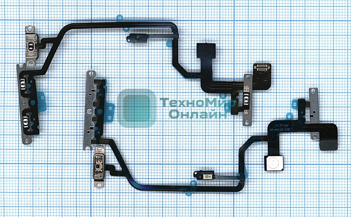 Шлейф кнопки включения и кнопок громкости для iPhone XR