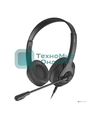 Гарнитура A4Tech Fstyler FH100 чёрный, проводная