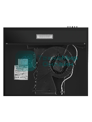 Вытяжка плоская Maunfeld MF 60 черная, 60 см, 420 куб. м/ч, 59 дБ