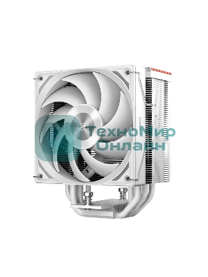 Кулер для процессора PCCooler RZ500 белый 120мм алюминий+медь 2200rpm 32db 4-pin 250W 155мм