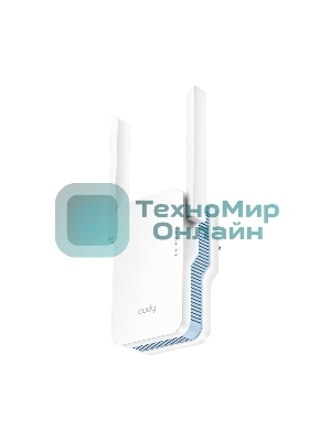 Повторитель беспроводного сигнала Cudy RE1200 AC1200 10/100BASE-TX/Wi-Fi белый