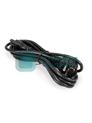 Кабель питания ноутбуков ExeGate Special PC5-3S (Евровилка Schuko->C5, 3*0.5мм2, CCA, черный, 3м)