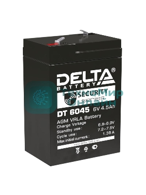 Батарея для ИБП Delta DT 6045 (6V, 4.5Ah)