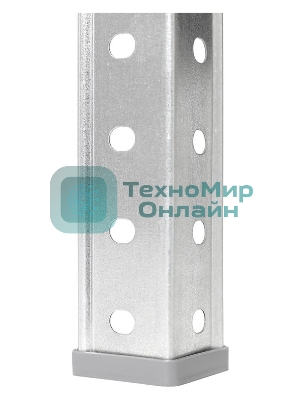 Стеллаж Практик ES 150KD пол.:4 разборная 1450x750x300мм серебристый