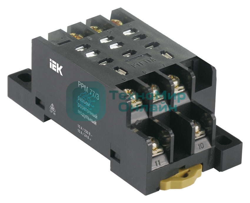 Разъем РРМ 78/3 IEK RRP20D-RRM-3