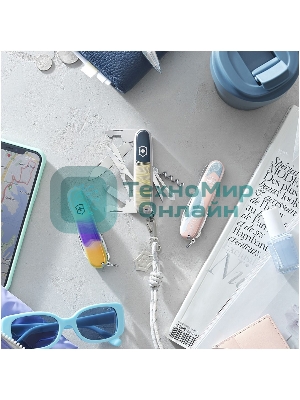 Нож перочинный Victorinox Companion Sydney Style (1.3909.E222) 91мм 16функц. бирюзовый с чехлом подар.коробка