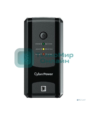 Источник бесперебойного питания CyberPower Line-Interactive UT650EIG, 650VA/360W USB/RJ11/45, (4 IEC С13)