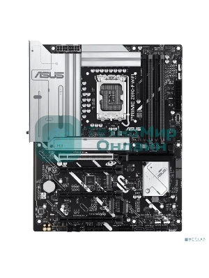 Материнская плата ASUS PRIME Z890-P WIFI, LGA 1851, Intel Z890, 4xDDR5, 4xSATA, 4xM.2, 1xPCIe 5.0 x16, 2xPCIe 4.0 x4, 1xPCIe 4.0 x1, 1xHDMI, 1xDP, 1xUSB-C (видеовыход), 2xUSB-A 3.2 Gen 1, 1xUSB-A 3.2 Gen 2, 4xUSB-A 2.0, 1xUSB-C Thunderbolt 4, 1x 2.5Gb LAN, 3x3.5 мм, 7.1, ATX