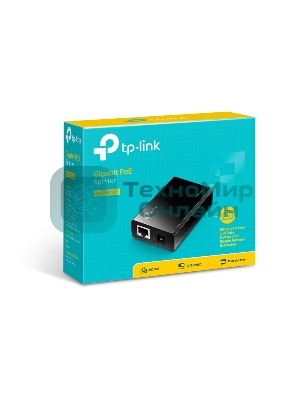 Сетевой адаптер TP-Link SMB TL-PoE10R Сплиттер PoE Data and Power carried over the same cable up to 100m, 5V/12V