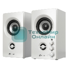 Акустическая система Oklick OK-164 2.0 белый 30Вт