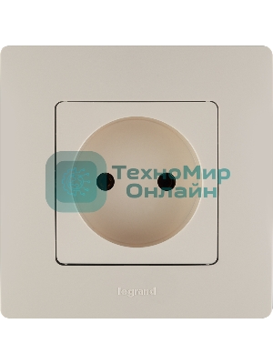 Рамка ETIKA 1 пост, сл. кость